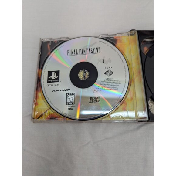 PlayStation Final Fantasy VII 1997 Square Co. Ltd Sony Entertainment - Picture 3 of 9